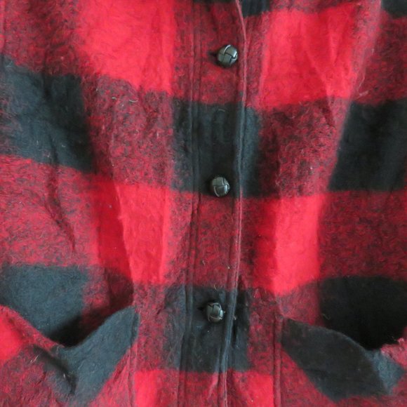 Aritzia Red and Black Plaid Jacket - Picture 9 of 15